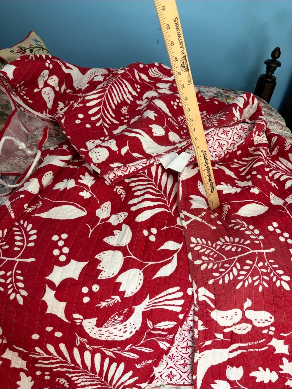 Bretton woods Christmas/holiday comforter set(2)